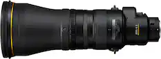 Front. Nikon - NIKKOR Z 600mm f/4 TC VR S Super-Telephoto Prime Lens for Nikon Z Mount Cameras - Black.