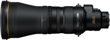 NIKKOR Z 600mm f/4 TC VR S Super-Telephoto Prime Lens for Nikon Z Mount Cameras - Black - Front_Zoom