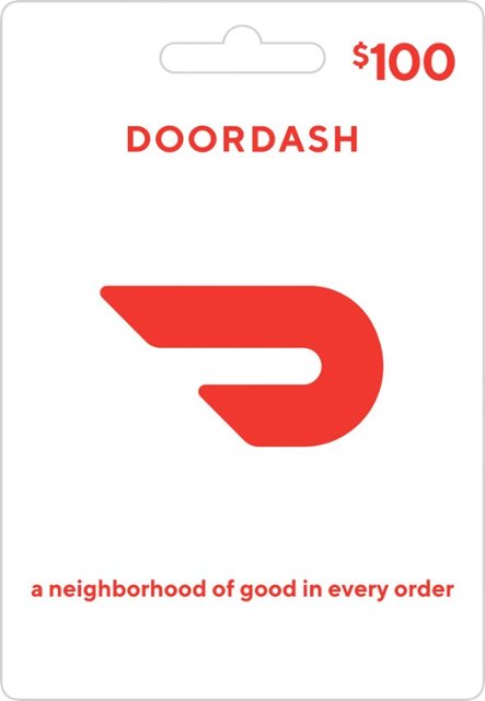 DoorDash $100 Gift Card [Digital] $100 DOORDASH DIGITAL .COM