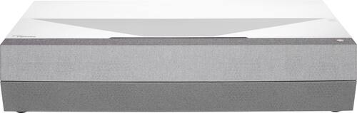 Optoma - CinemaX D2 4K UHD Laser Ultra-Short Throw Projector with High Dynamic Range - White-Front_Standard 