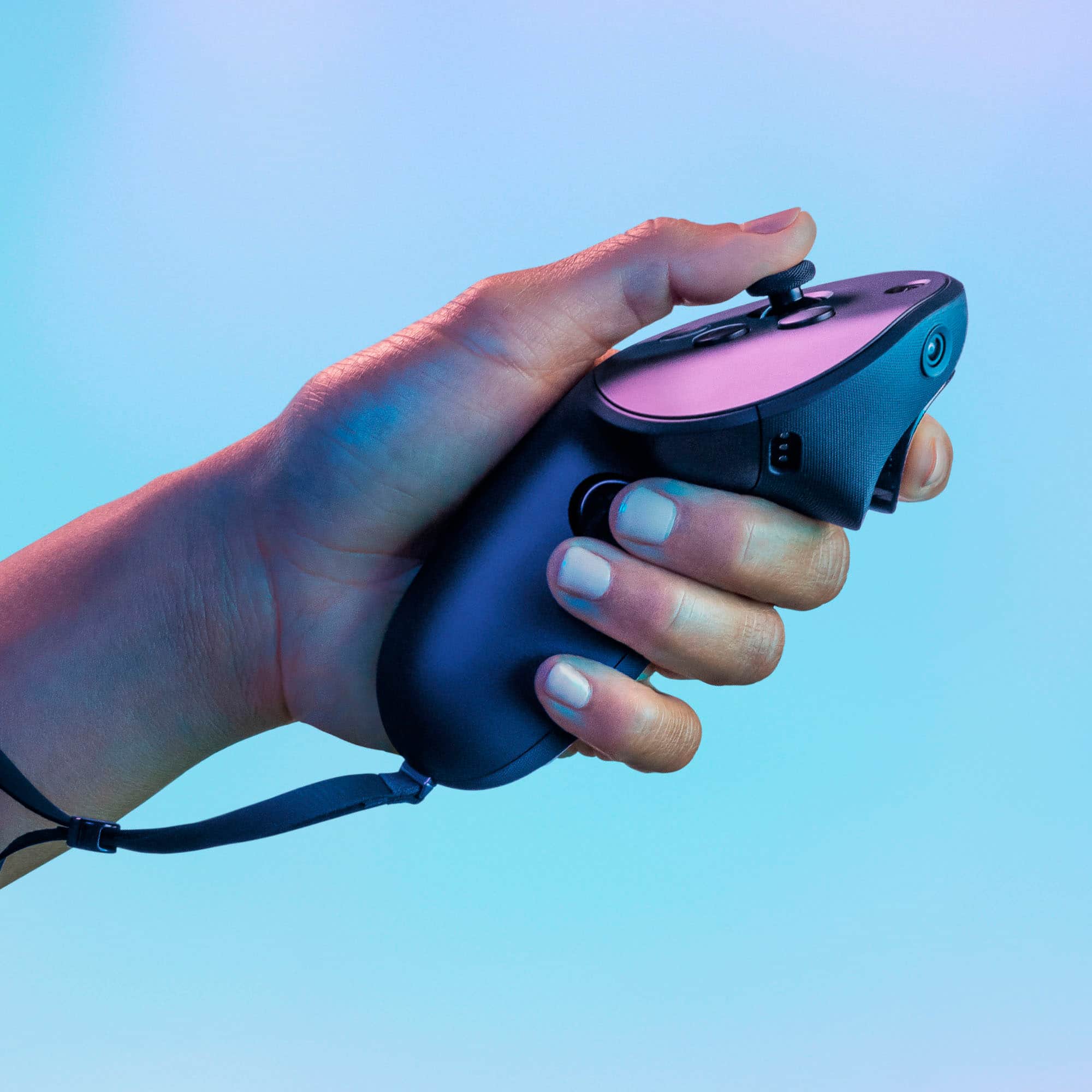 Alt View 11. Meta - Quest Touch Pro Controllers for Meta Quest Pro, Meta Quest 2 - Black.