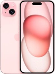 Apple - iPhone 15 Plus 128GB - Pink (AT&T) - Front_Zoom