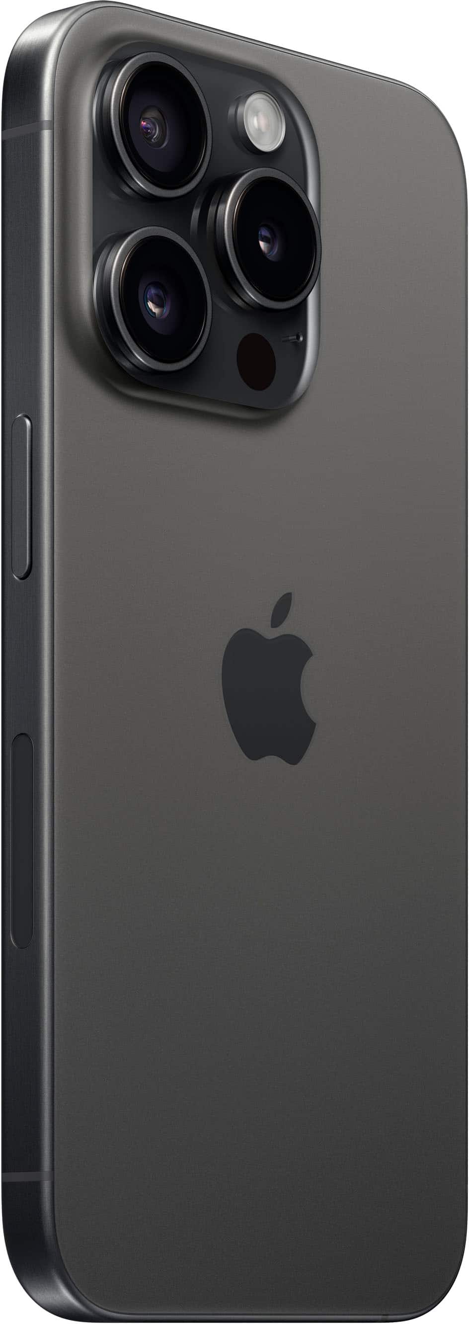 Alt View 2. Apple - iPhone 15 Pro 128GB - Black Titanium.