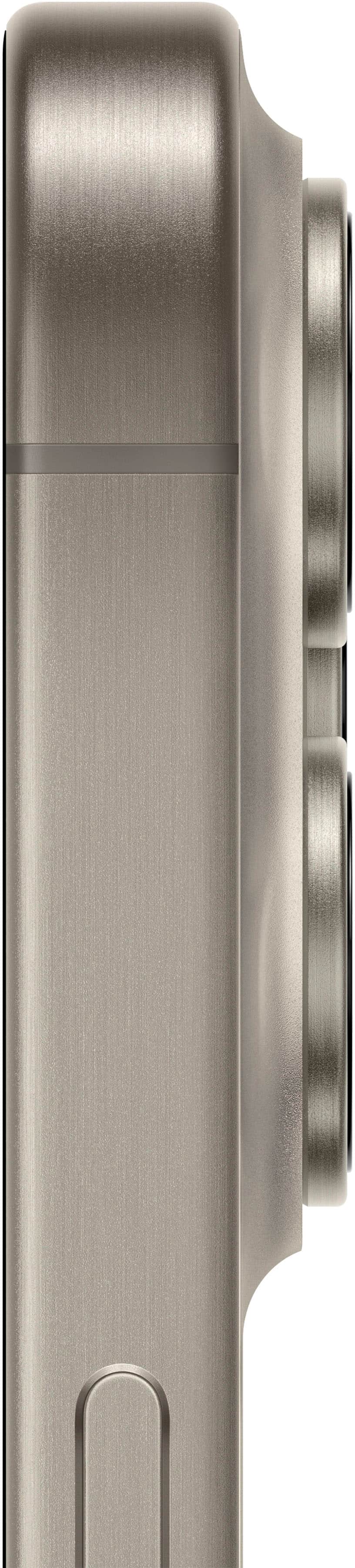 Alt View 11. Apple - iPhone 15 Pro 256GB - Natural Titanium.