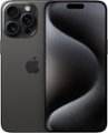 Front. Apple - iPhone 15 Pro Max 256GB - Black Titanium.