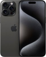 Apple - iPhone 15 Pro Max 256GB - Black Titanium (AT&T) - Front_Zoom