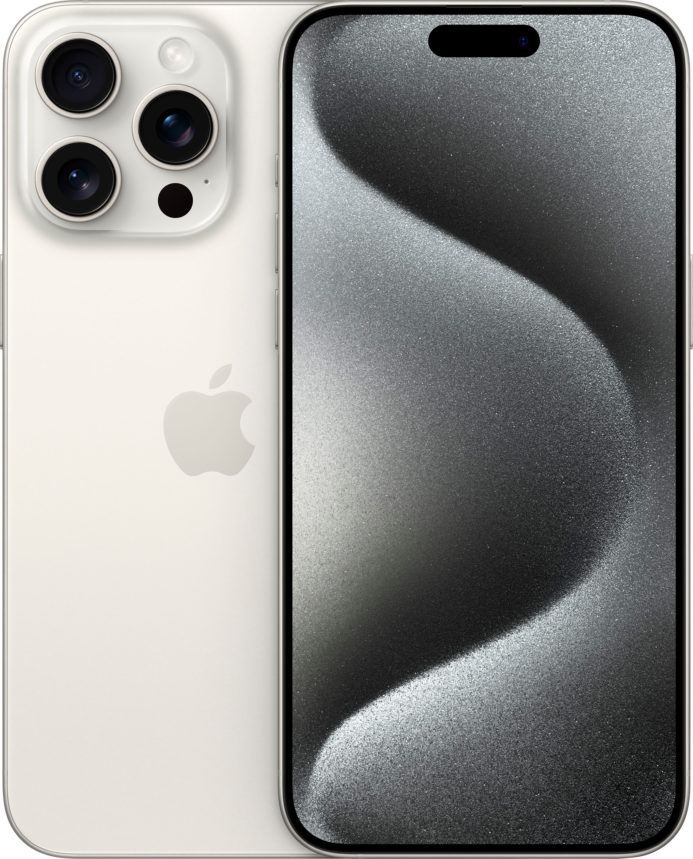 Apple iPhone 15 Pro Max 256GB White Titanium (AT&T) MU673LL