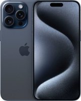 Apple - iPhone 15 Pro Max 256GB - Blue Titanium (AT&T) - Front_Zoom