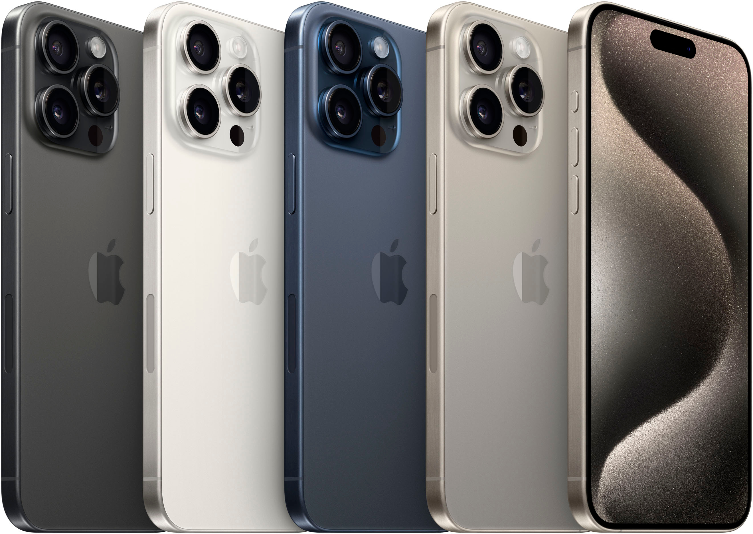 Apple iPhone 15 Pro Max (AT&T) Titanium 1TB Buy MU6G3LL/A Best - White