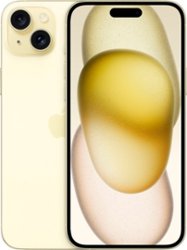 Apple - iPhone 15 Plus 128GB - Yellow (Verizon) - Front_Zoom