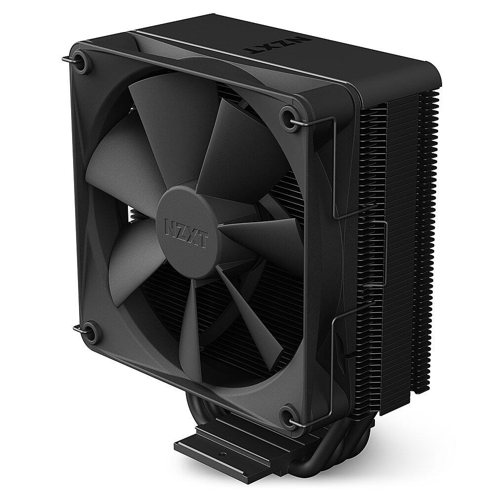 Alt View 11. NZXT - T120 120mm CPU Air Cooler (1 x 120mm F Fan) with Aluminum Heat Pipe Cove - Black.