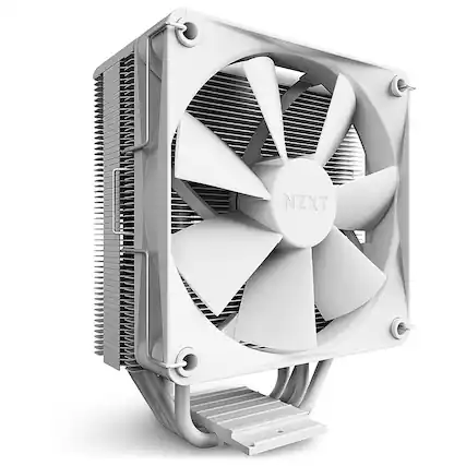 Front. NZXT - T120 CPU Air Cooler - White.