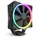 Front. NZXT - T120 CPU Air Cooler with RGB Lighting - Black.
