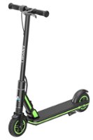 Anyhill - UM-3 Electric Kids Scooter w/ 5 miles max operating range & 9.3 mph Max Speed - Black - Front_Zoom