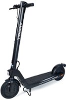 Anyhill - UM-2 Electric Scooter w/ 28 miles max operating range & 19 mph Max Speed - Black - Angle_Zoom