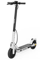 Anyhill - UM-1 Electric Scooter w/ 20 miles max operating range & 16 mph Max Speed - White - Front_Zoom