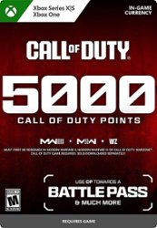 Call of Duty Points – 5,000 - Xbox Series X, Xbox Series S, Xbox One [Digital] - Front_Zoom