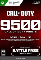 Call of Duty Points – 9,500 - Xbox Series X, Xbox Series S, Xbox One [Digital] - Front_Zoom
