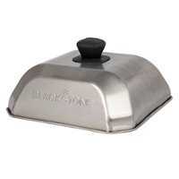 Blackstone - 10 In. Square Stainless Steel Basting Dome with Heat-resistant Handle - Silver - Angle_Zoom