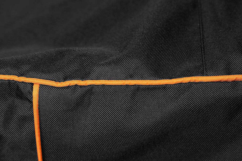 Alt View 11. Blackstone - Weather-resistant 36-in. Patio Griddle Cover with Zippers and Adjustable Straps - Black.