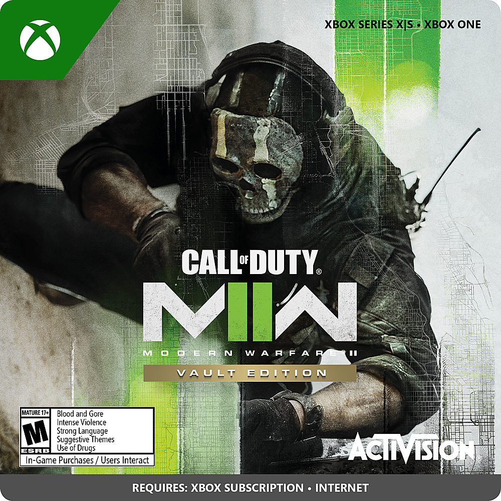 Ontspannend Ster Kunstmatig Call of Duty: Modern Warfare II Vault Edition Xbox Series X, Xbox Series S,  Xbox One [Digital] G3Q-01405 - Best Buy