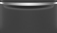 Front. Maytag - Washer/Dryer Laundry Pedestal with Storage Drawer - Volcano Black.