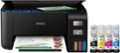 Front Zoom. Epson - EcoTank ET-2400 Wireless Color All-in-One Cartridge-Free Supertank Printer with Scan and Copy - Black.