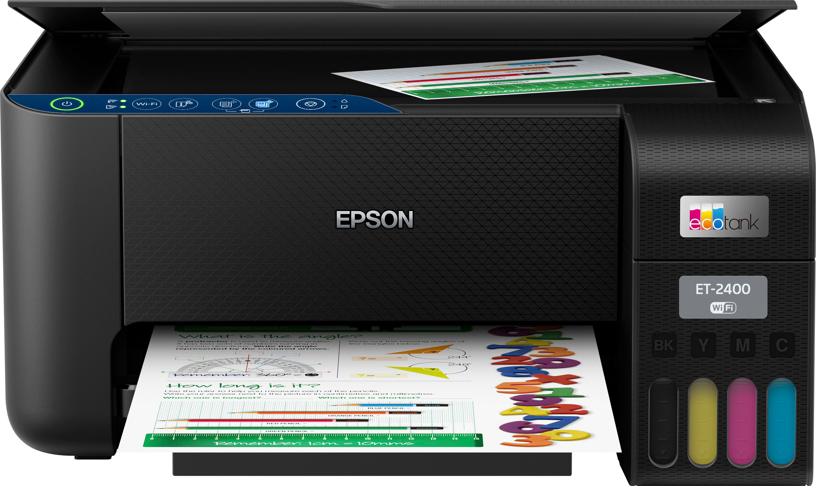 Epson EcoTank ET-2400 Wireless Color All-In-One Cartridge-Free Supertank Printer