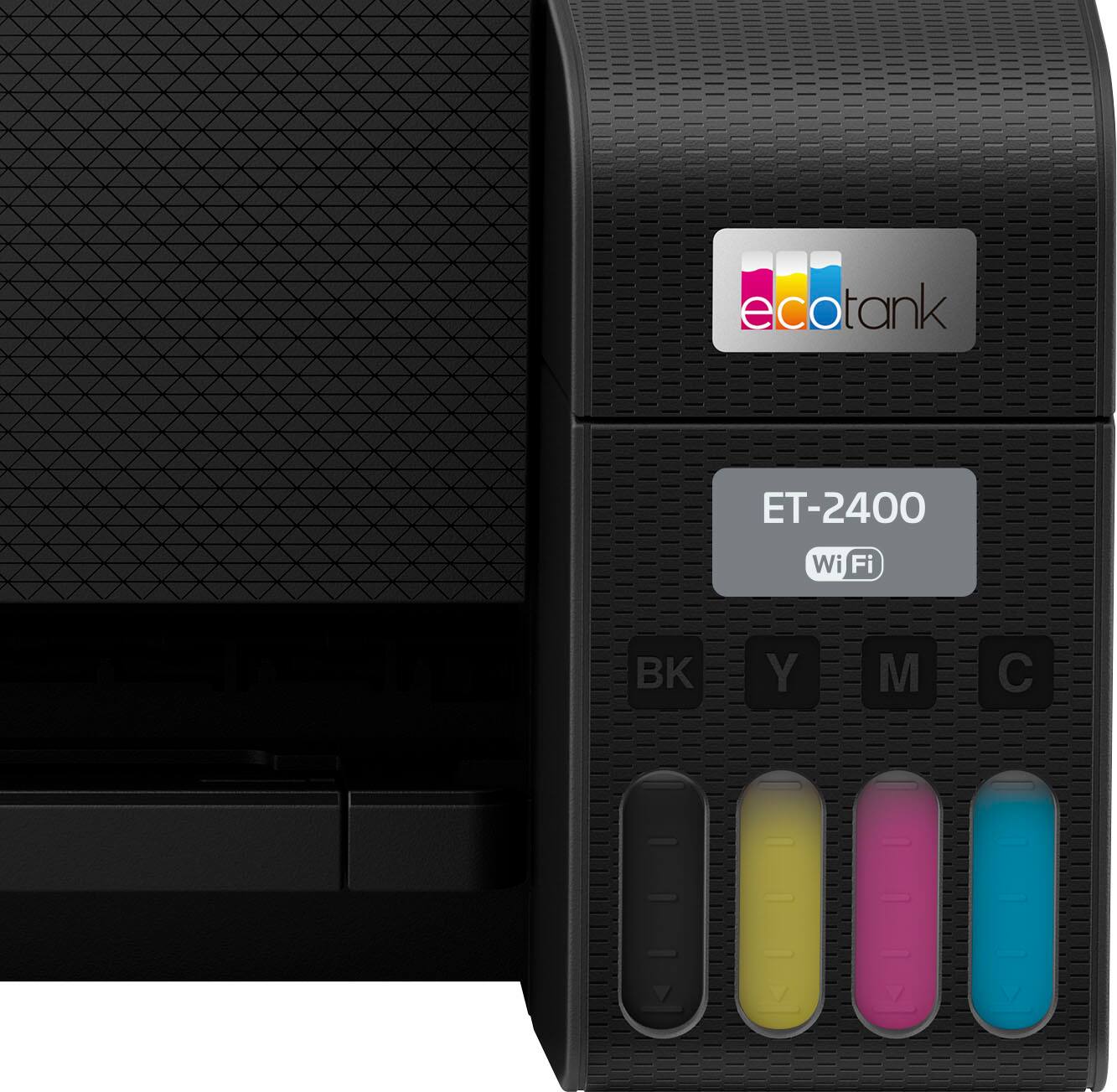 Alt View 21. Epson - EcoTank ET-2400 Wireless Color All-in-One Cartridge-Free Supertank Printer with Scan and Copy - Black.