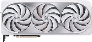 GIGABYTE - NVIDIA GeForce RTX 4080 Aero OC 16GB GDDR6X PCI Express 4.0 Graphics Card - White - Front_Zoom