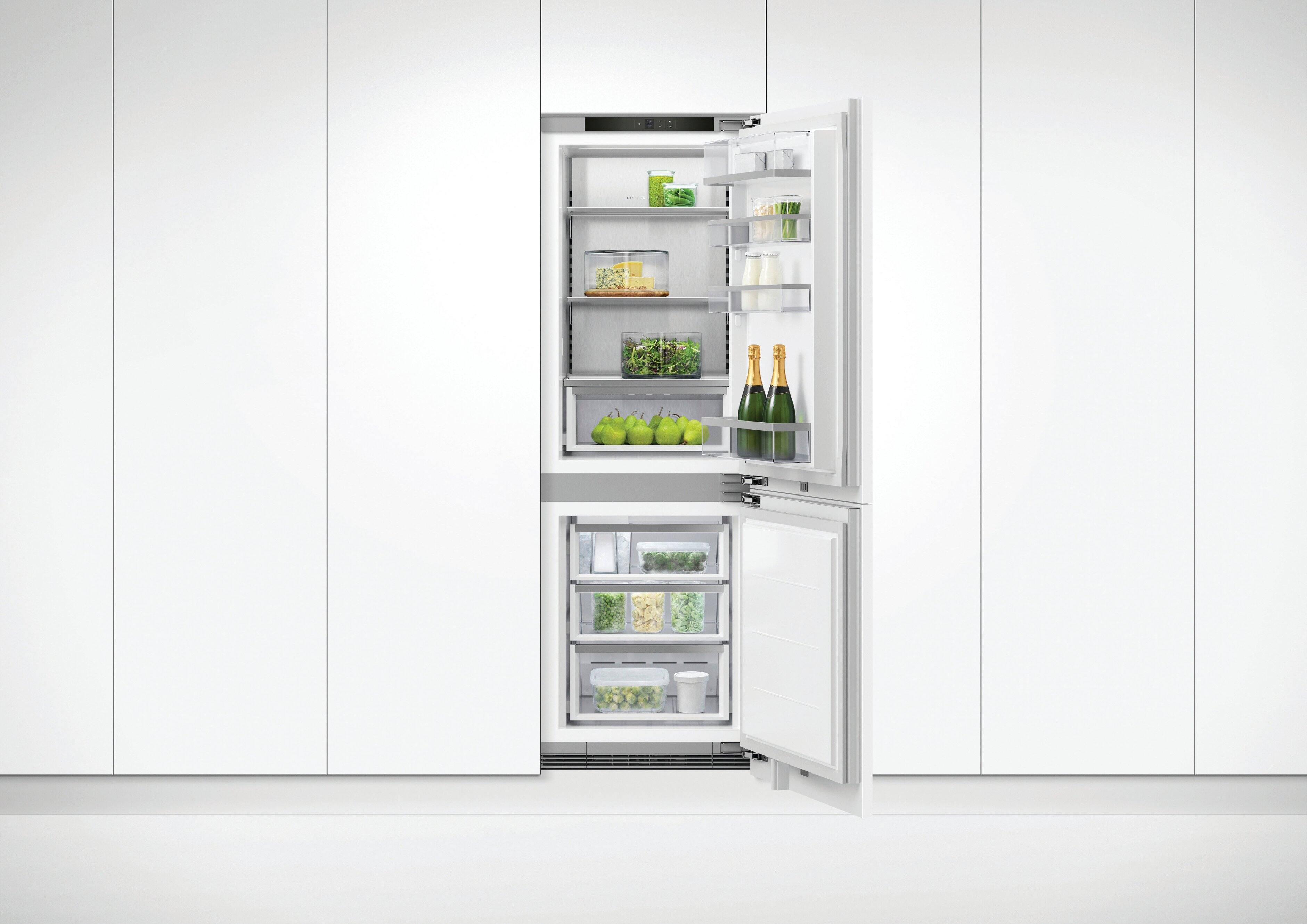 Alt View 13. Fisher & Paykel - Series 9 and 11 10.7 Cu. Ft. Bottom-Freezer Refrigerator  with Ice and Water - Custom Panel Ready.