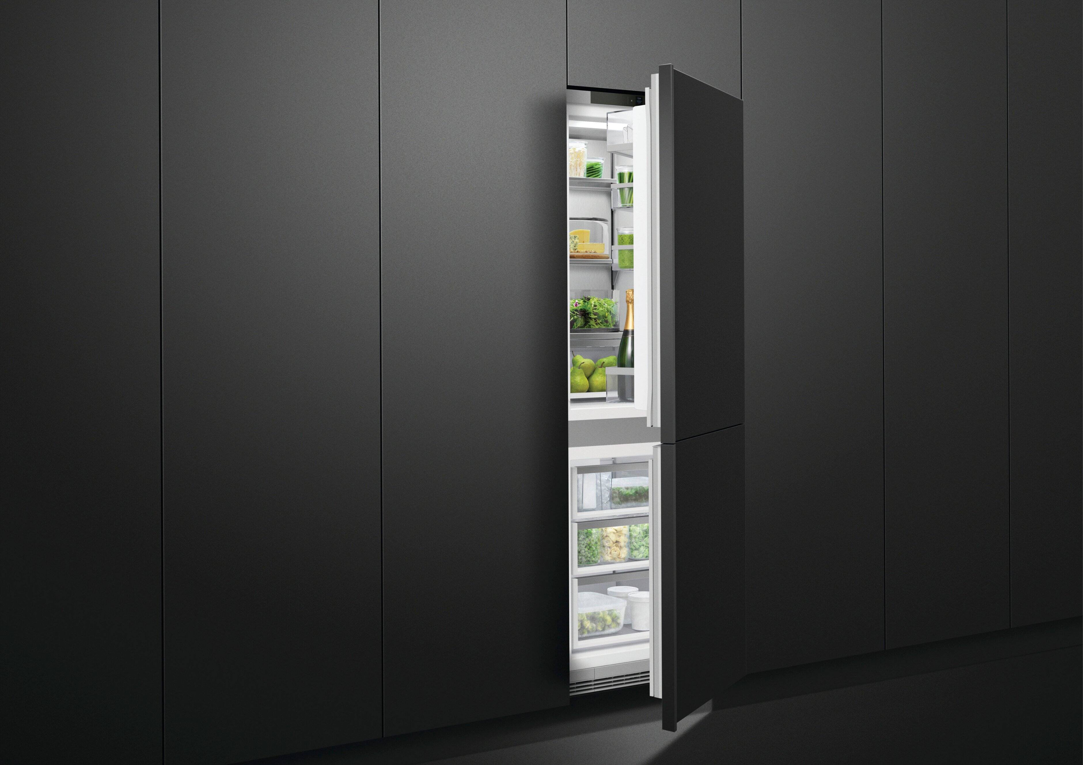Alt View 14. Fisher & Paykel - Series 9 and 11 10.7 Cu. Ft. Bottom-Freezer Refrigerator  with Ice and Water - Custom Panel Ready.