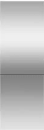 Fisher & Paykel - Single Refrigerator or Freezer Door Panel for Right and Left Swing for Select Models - Stainless Steel