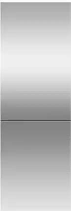 Front. Fisher & Paykel - Single Refrigerator or Freezer Door Panel for Right and Left Swing for Select Models - Stainless Steel.