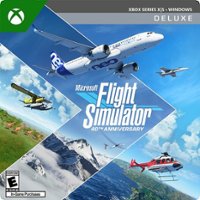 Flight Simulator: 40th Anniversary Deluxe Edition - Xbox Series X, Xbox Series S, Windows [Digital] - Xbox Series X, Xbox Series S, Windows [Digital] - Front_Zoom