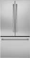 Monogram - 36 in. Wide 23.1 Cu. Ft. French Door Counter-Depth Refrigerator with TwinChill Evaporators - Stainless Steel