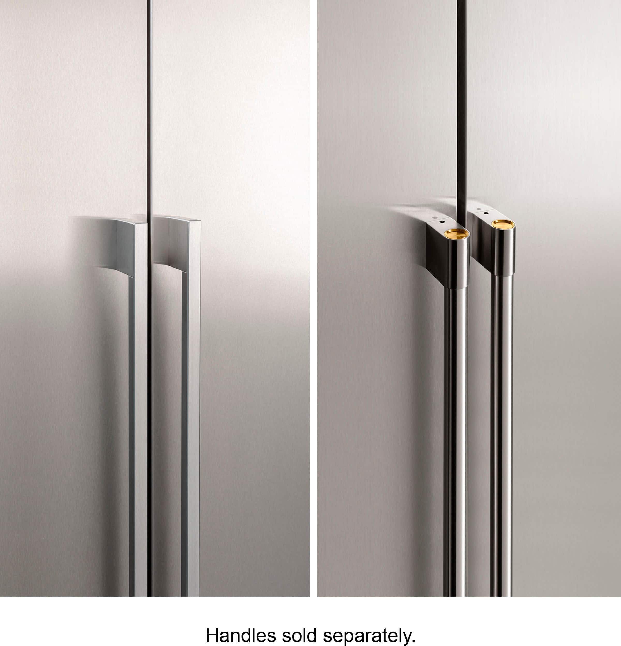 Alt View 5. Monogram - 23.1 Cu. Ft. French Door Counter-Depth Refrigerator - Stainless Steel.