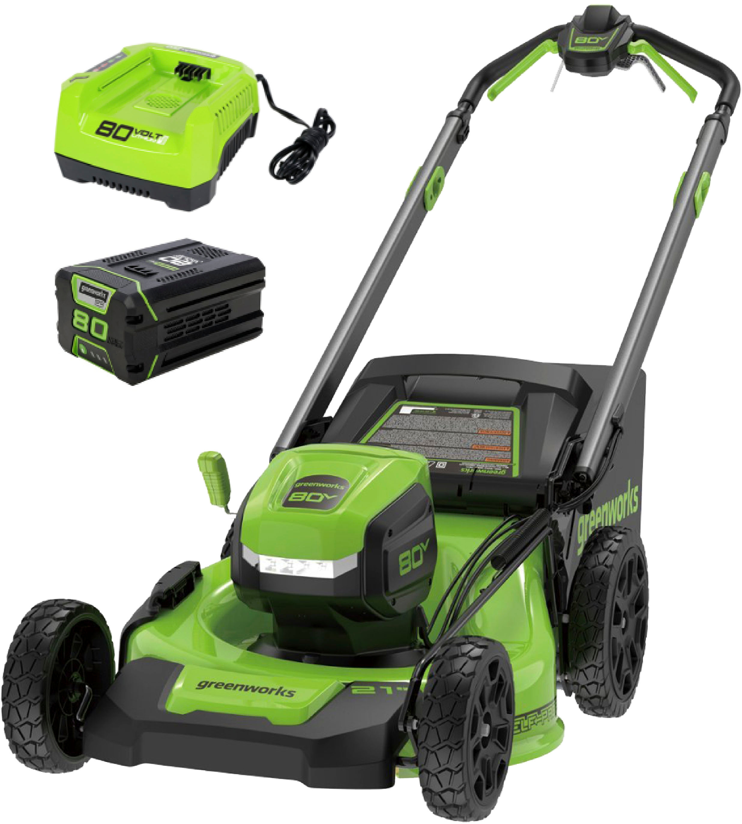 60 Volt Max* 21-Inch Cordless, Brushless Self Propelled Mower
