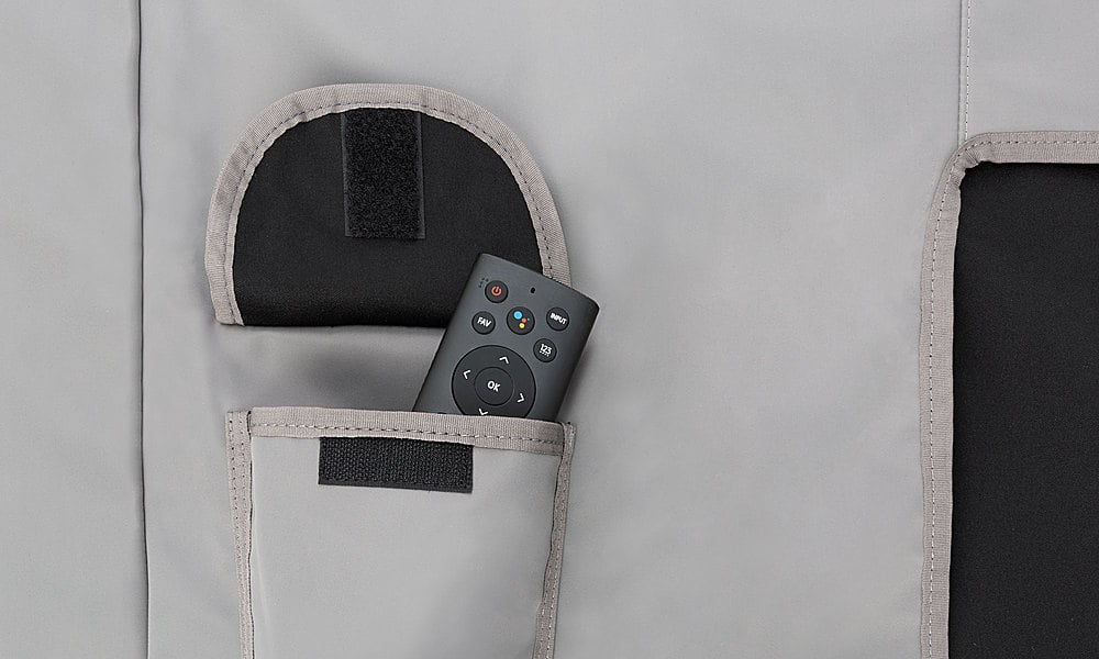 Alt View 12. SunBriteTV - Universal Dust Cover - 55" - Gray.