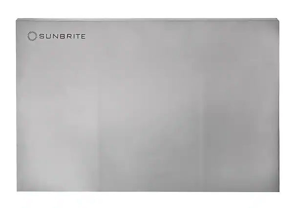Front. SunBriteTV - Universal Dust Cover - 43" - Gray.
