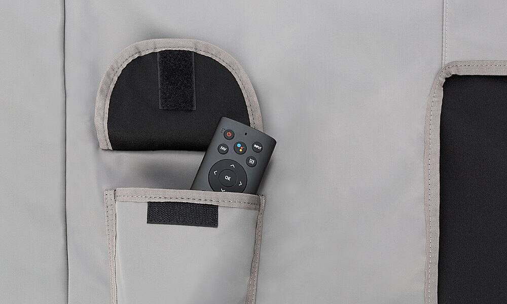 Alt View 12. SunBriteTV - Universal Dust Cover - 49" - Gray.