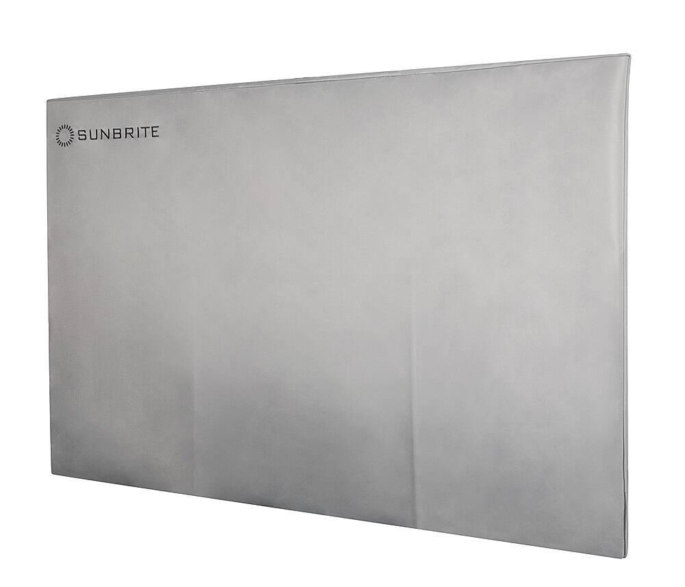 Angle. SunBriteTV - Universal Dust Cover - 75" - Gray.