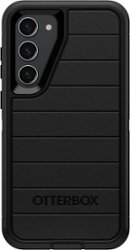 OtterBox - Defender Series Pro Hard Shell for Samsung Galaxy S23+ - Black - Front_Zoom