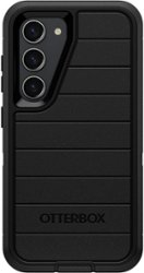 OtterBox - Defender Series Pro Hard Shell for Samsung Galaxy S23 - Black - Front_Zoom