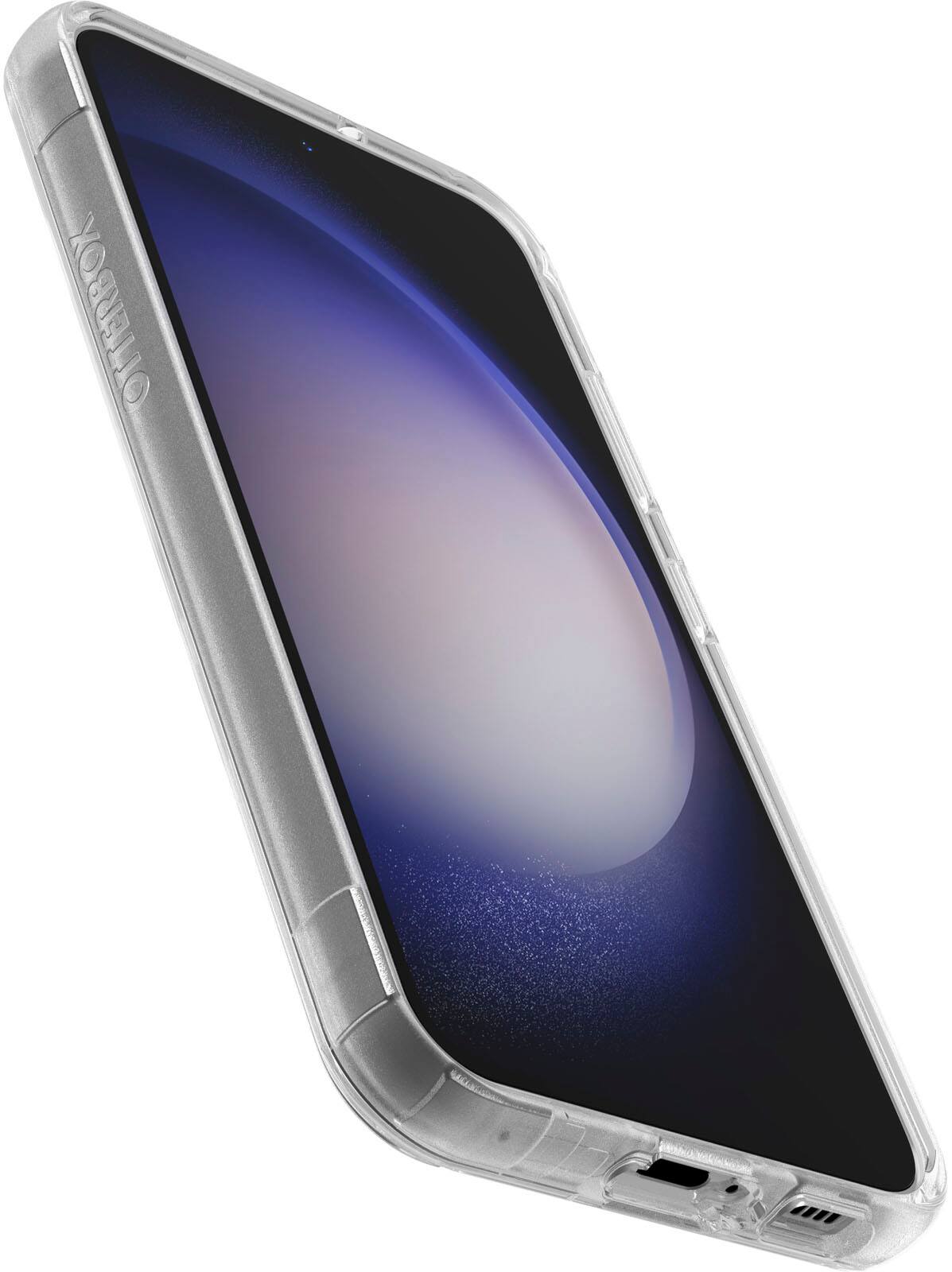 Angle. OtterBox - Symmetry Series Soft Shell for Samsung Galaxy S23 - Clear.