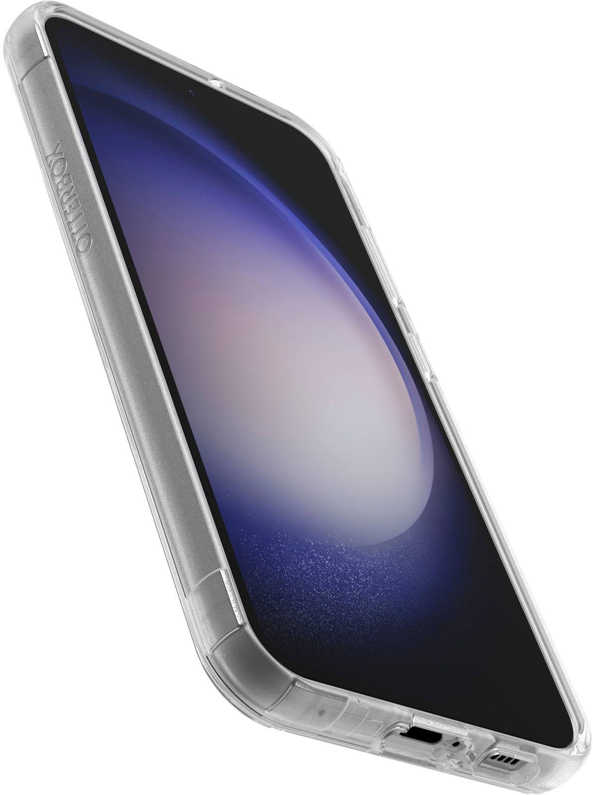 Angle. OtterBox - Symmetry Series Soft Shell for Samsung Galaxy S23+ - Clear.
