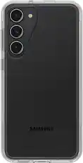 Front. OtterBox - Symmetry Series Soft Shell for Samsung Galaxy S23+ - Clear.