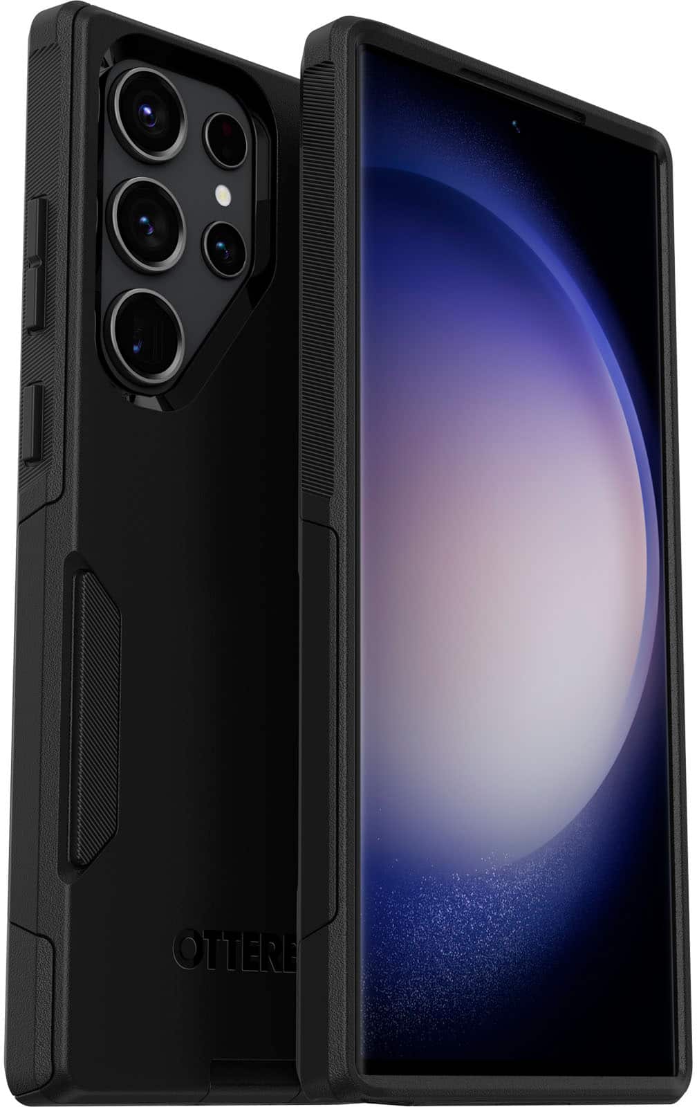 Alt View 1. OtterBox - Commuter Series Hard Shell for Samsung Galaxy S23 Ultra - Black.