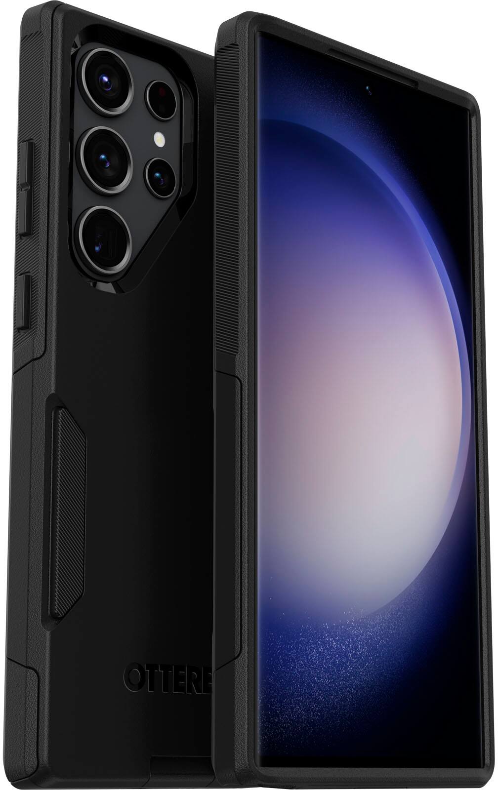 Alt View 1. OtterBox - Commuter Series Hard Shell for Samsung Galaxy S23 Ultra - Black.