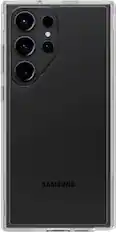 Front. OtterBox - Symmetry Series Soft Shell for Samsung Galaxy S23 Ultra - Clear.